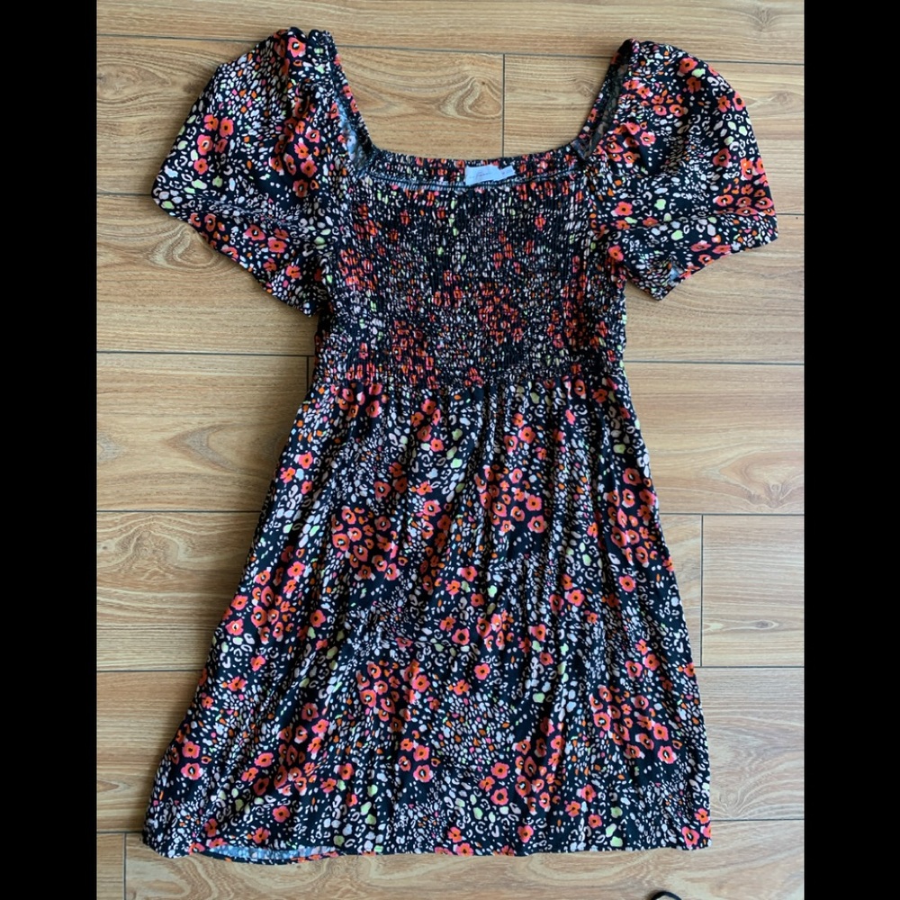 All In Favor Off the Shoulder Floral Dress M